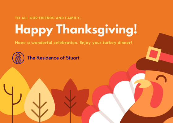 Happy Thanksgiving The Residence of Stuart